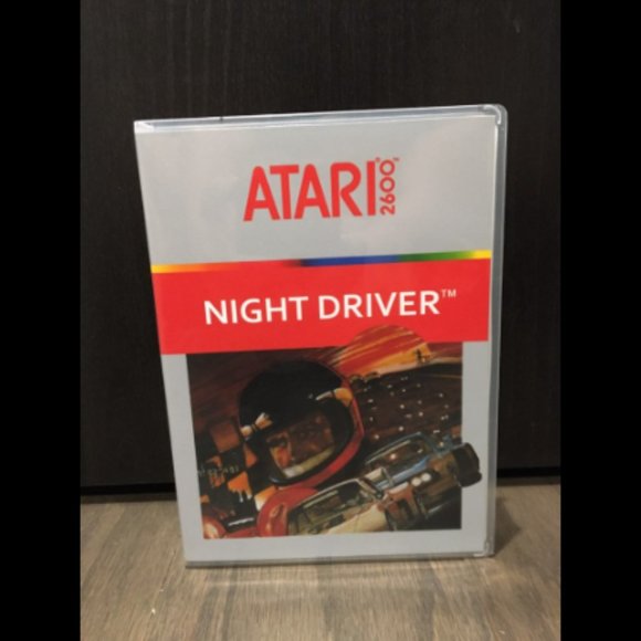 Atari 2600 Night Driver Game with Manual and Case - Picture 7 of 10